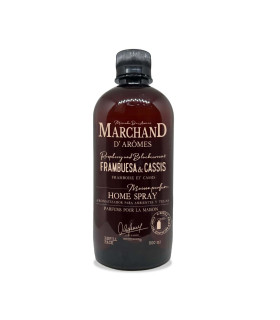 Refill PET de 500 ml de Aromatizador Frambuesa y Cassis Marchand D Aromes