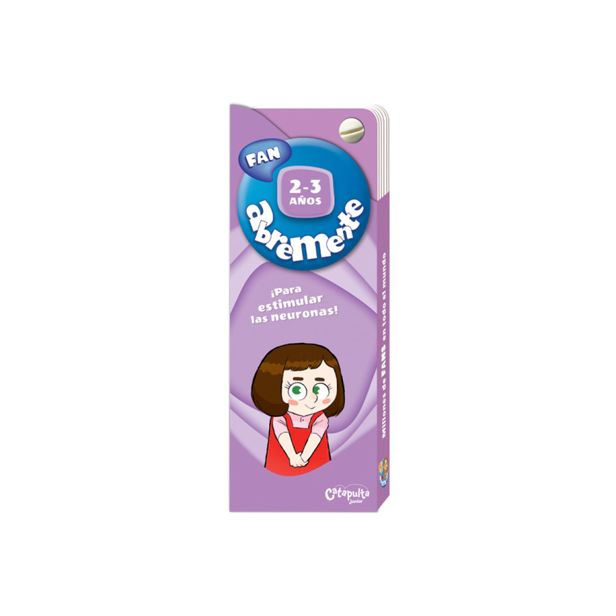 Libro Abremente Fan 2 y 3 años