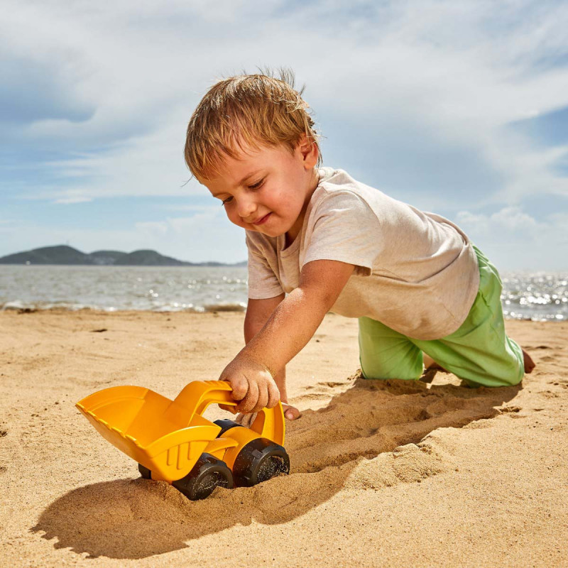 Excavadora Monster Truck de Juguete Hape