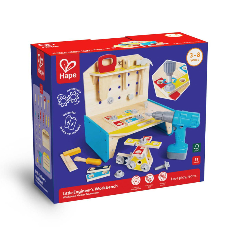 Banco de Trabajo Little Engineer Hape