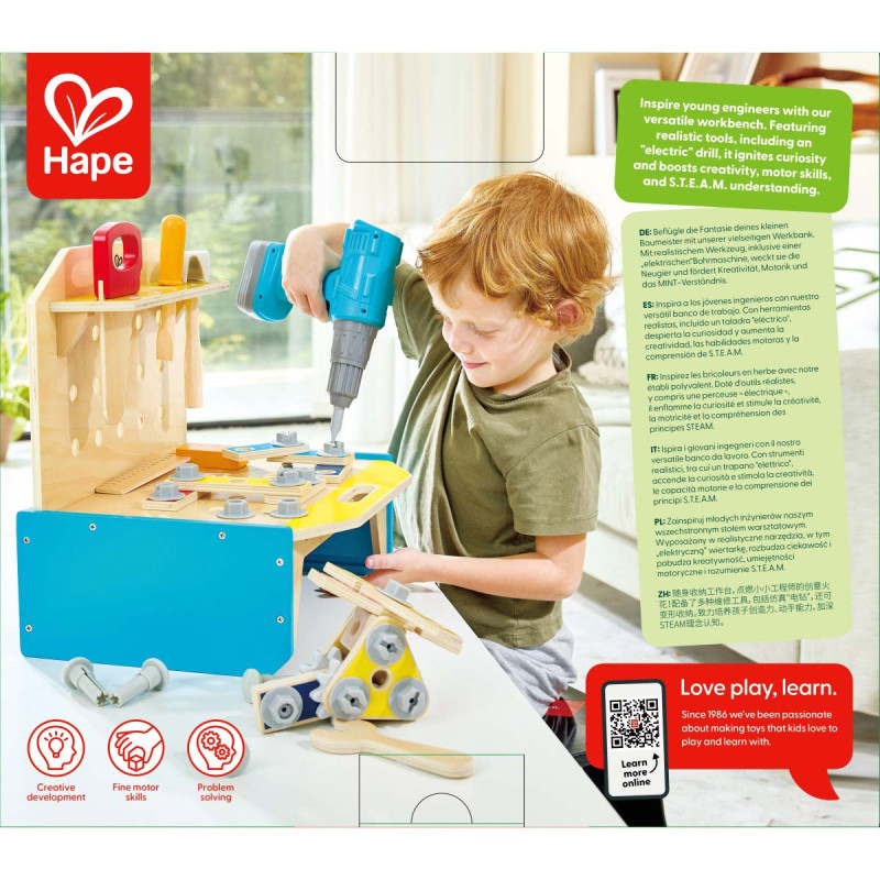Banco de Trabajo Little Engineer Hape