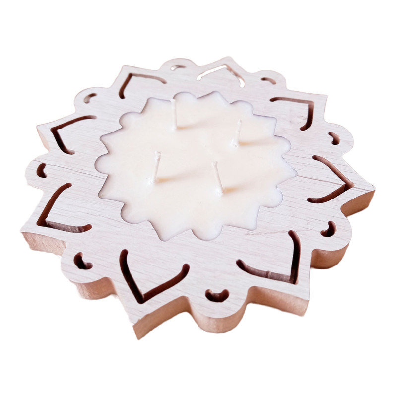 Vela de Soja Mandala 20 cm