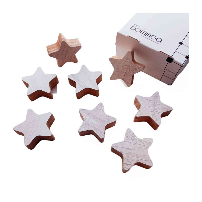 Adornos de Estrellas 5 cm x 8