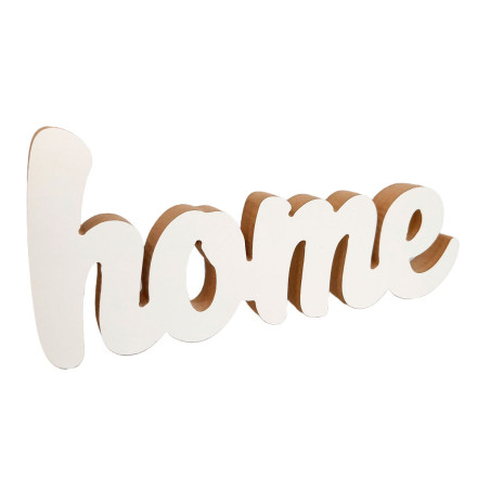 Adorno de Madera Home 25 x 12 cm