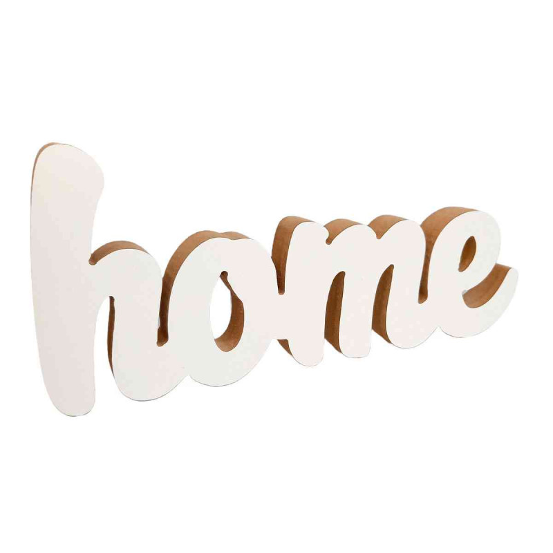 Adorno de Madera Home 25 x 12 cm