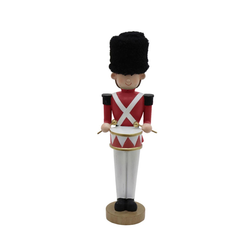 Adorno de Soldado con Tambor 30 cm Alparamis