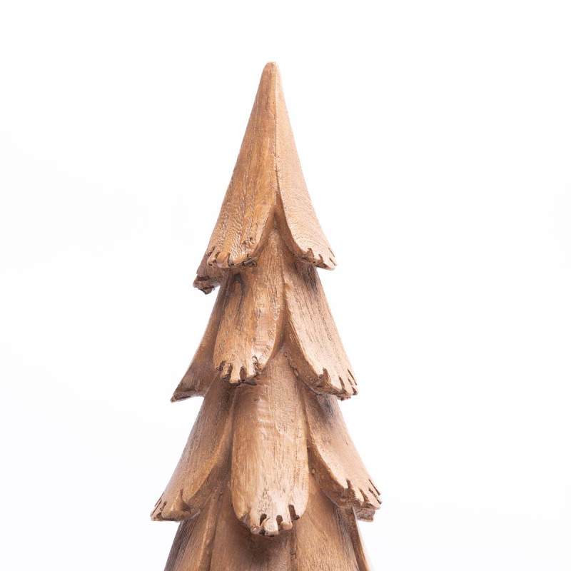 Adorno de Pino Madera 31 cm Alparamis