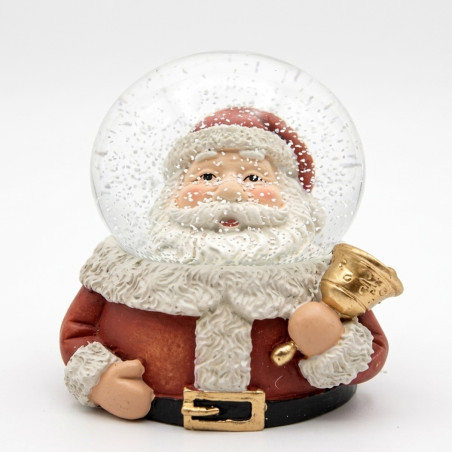 Esfera de Nieve 6 cm Cabeza de Santa Alparamis