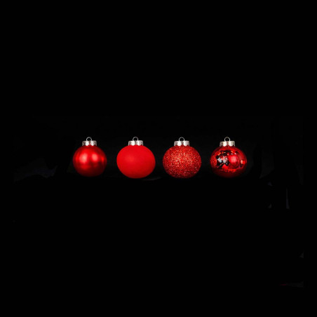 16 Bolas Rojas 4 cm Alparamis