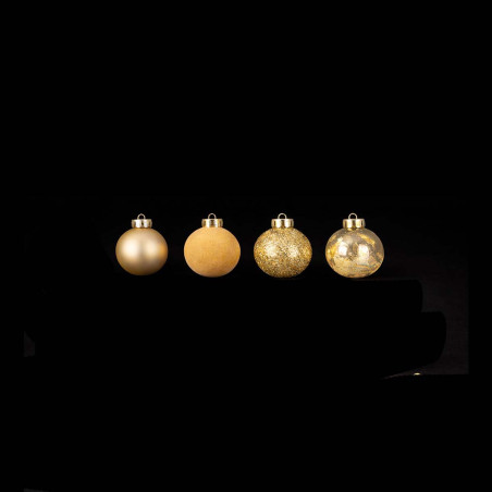 16 Bolas Champagne 4 cm  Alparamis