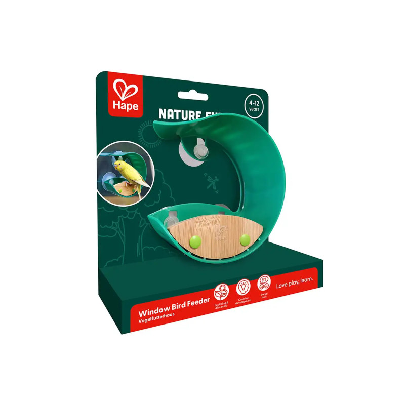 Comedero de Pájaros para Ventana Hape