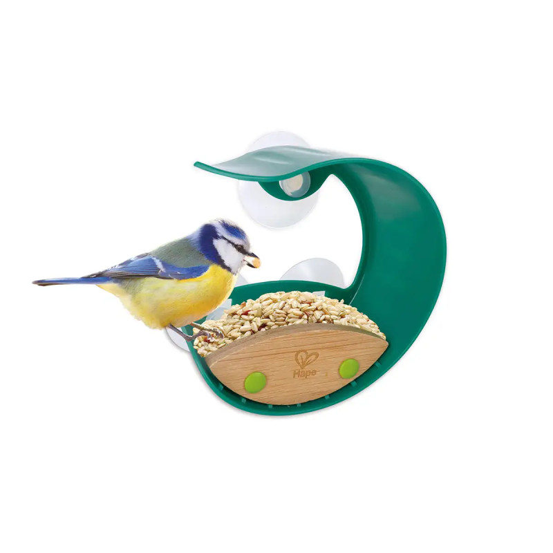 Comedero de Pájaros para Ventana Hape