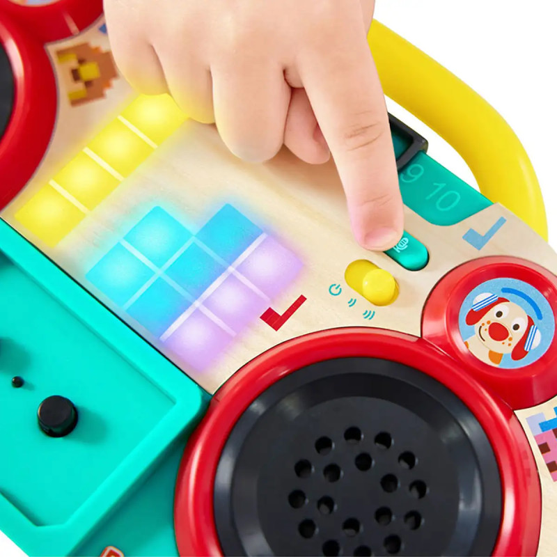 Estéreo Portatil de Juguete Sing-Along Pîxelz Hape | Alparamis