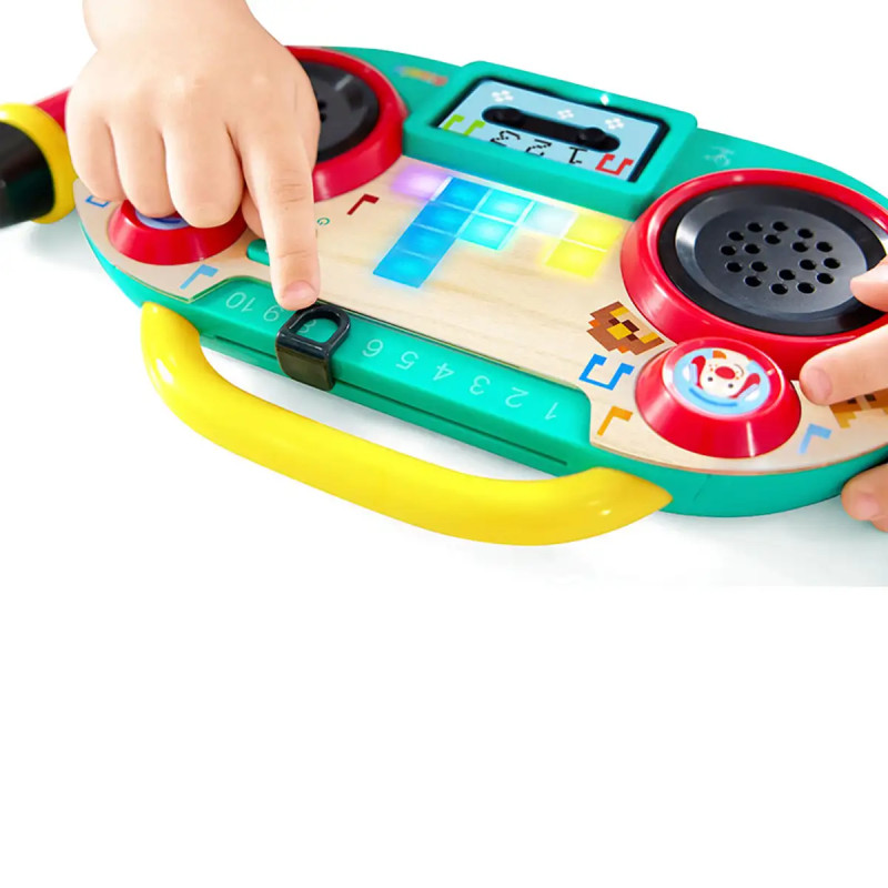 Estéreo Portatil de Juguete Sing-Along Pîxelz Hape | Alparamis