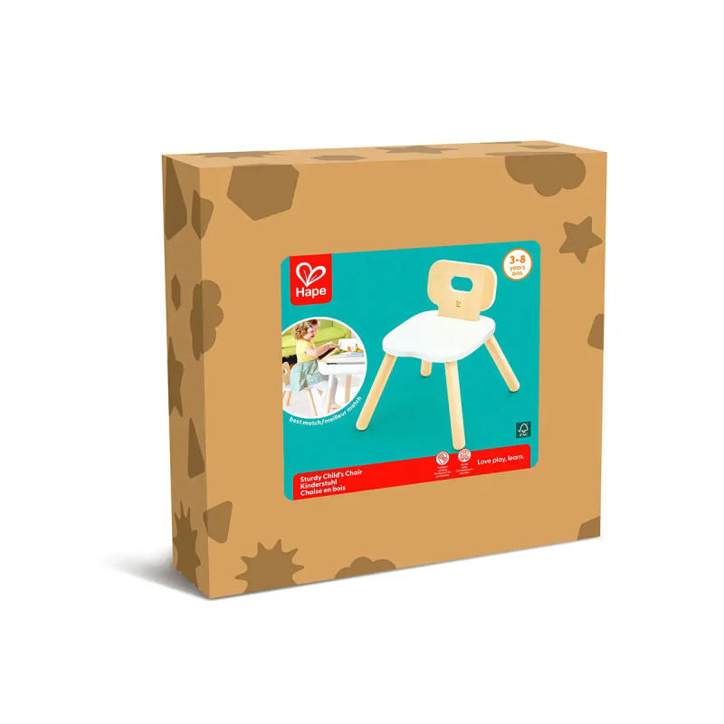 Sillita Robusta de Madera Hape