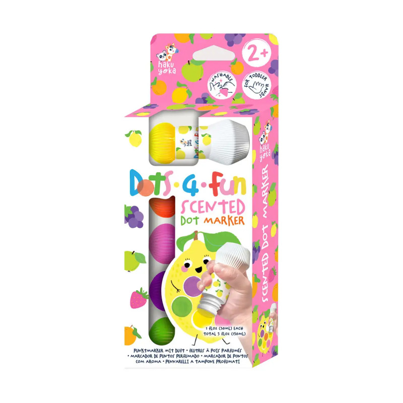 Display Dots 4 Fun Marcadores de Puntos 6 Pcs en 3 Diseños Haku Yoka
